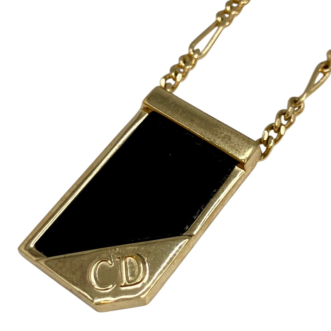 クリスチャンディオール買取】CDロゴプレートネックレスを高価買取 
