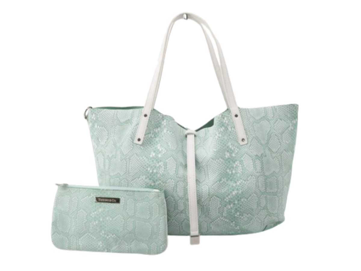 Tiffany_python tote bag