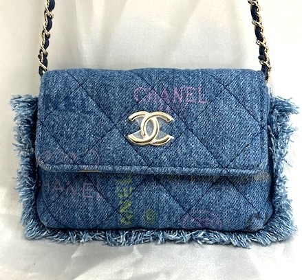 CHANEL デニムフリンジブレスレット CHANEL デニムフリンジブレスレット CHANEL - シャネル❤デニム