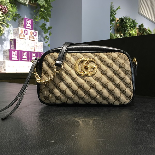 GUCCI（グッチ）447632 GGマーモント ショルダーバッグ