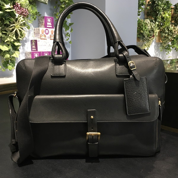 Dunhill（ダンヒル）レザーボストンバッグ