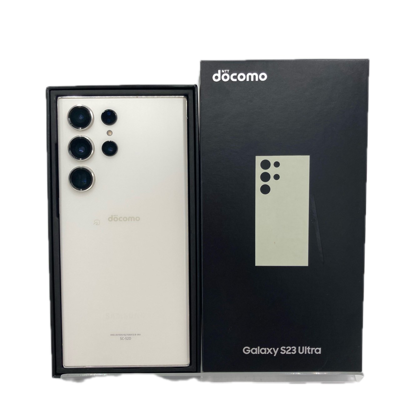 SAMSUNG】Galaxy S23 Ultra SC-52D 256GBをお買取りしました
