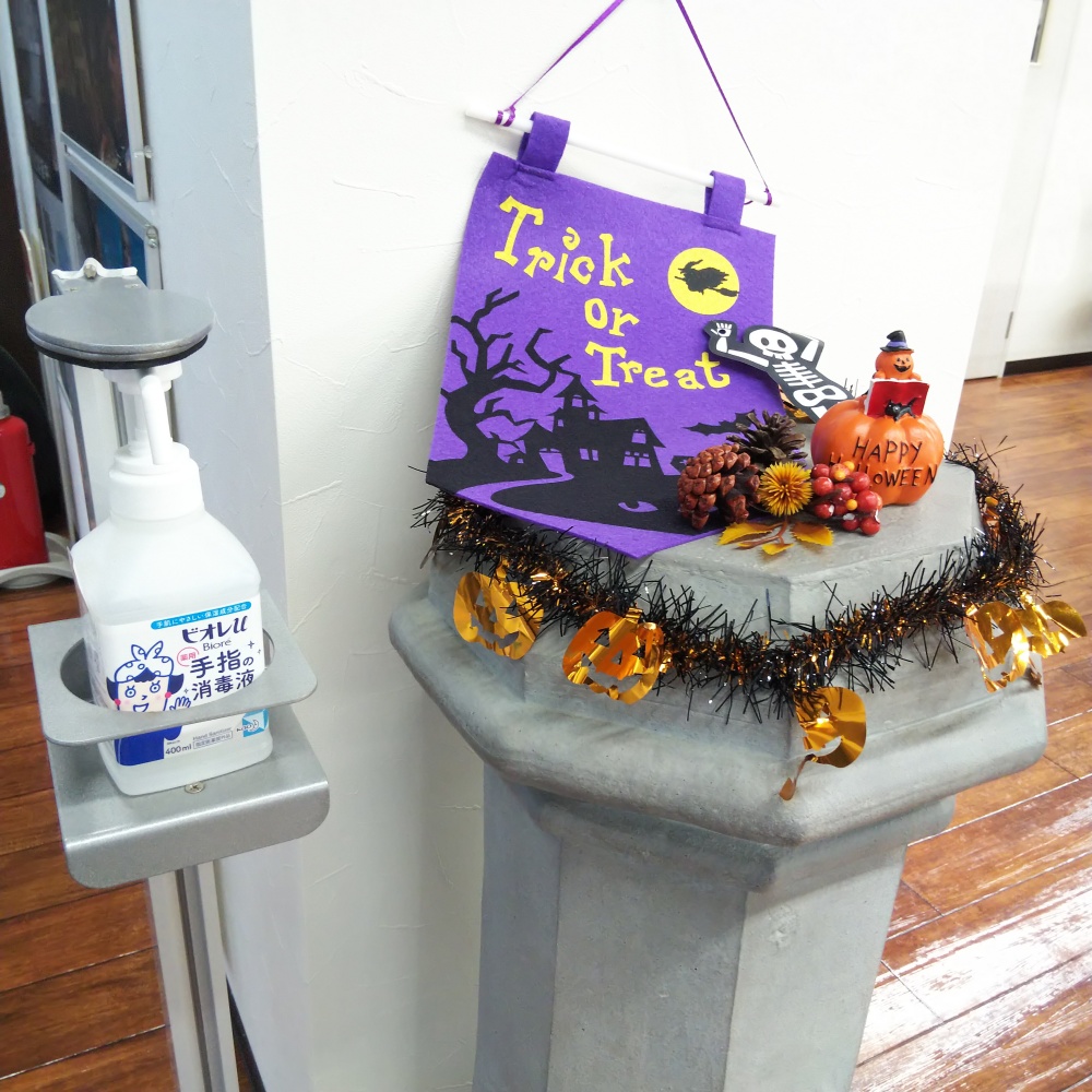ハロウィンディスプレイ