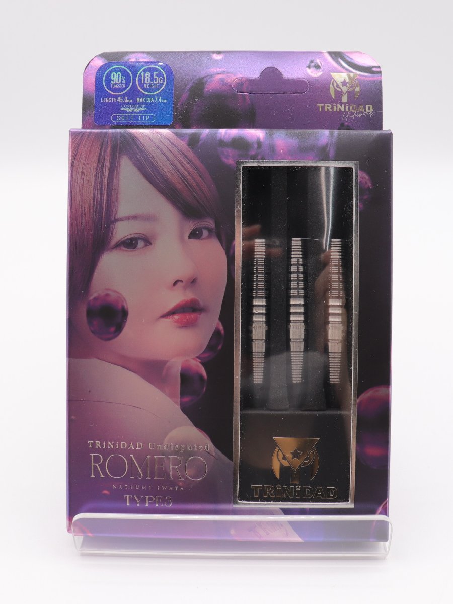 TRINIDAD ロメロ　20g 岩田夏海　モデル ダーツ バレル TRiNiDAD Undisputed Romero 20g 岩田夏海 選手