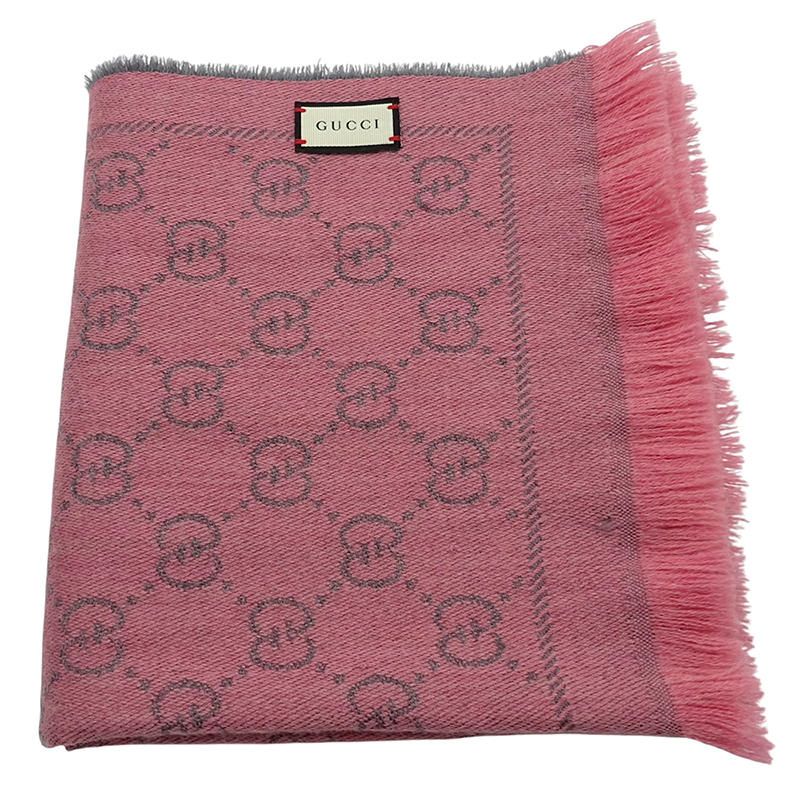  GUCCI (グッチ) GG ウール スカーフ 133483 ストール