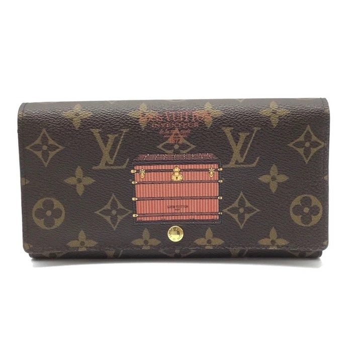 ルイヴィトン モノグラム ポルトフォイユ サラ トランク M60415 LOUIS VUITTON ルイ・ヴィトン M60415 ポルトフォイユ・サラ