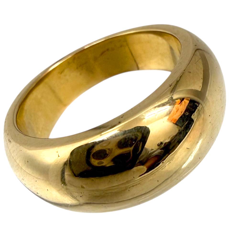 山形 金 プラチナ（GOLD PLATINUM）質入】 かまぼこリング K18の質