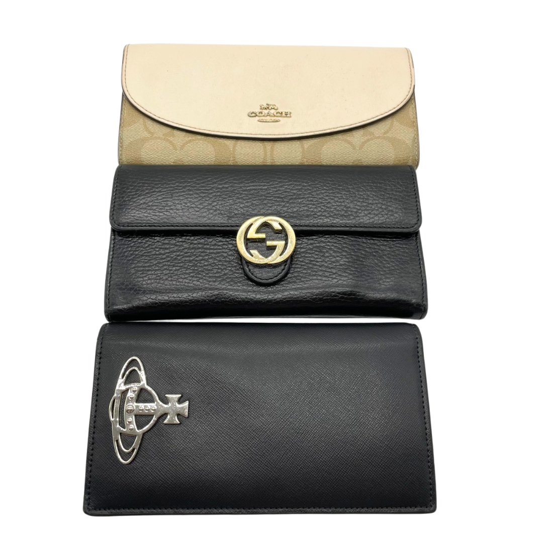 GUCCI、COACH、Vivienne Westwood 財布まとめのご紹介 | 買取実績