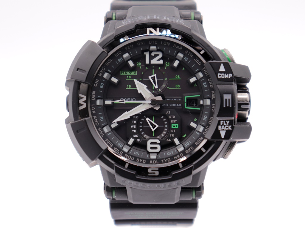 【極美品】G-SHOCK　グラビティマスター　GW-A1100 電波ソーラー CASIO グラビティマスター ソーラー電波時計 GW-A1100 | 買取