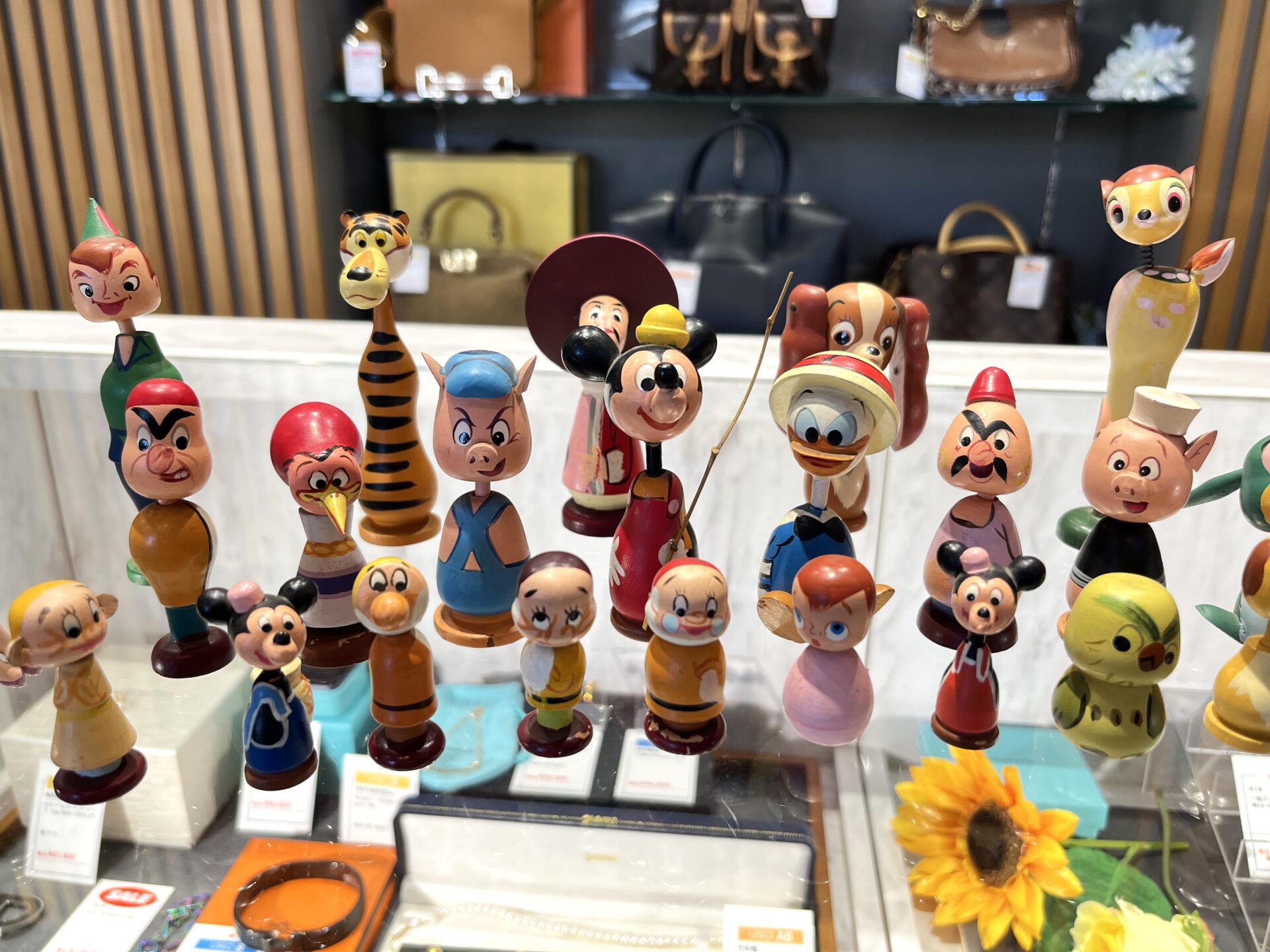 希少美品【Disney まんがこけし】60's, 70'sビンテージ 昭和レトロ 🏰【1961年製・激レア】昭和レトロ×ディズニー「まんがこけし