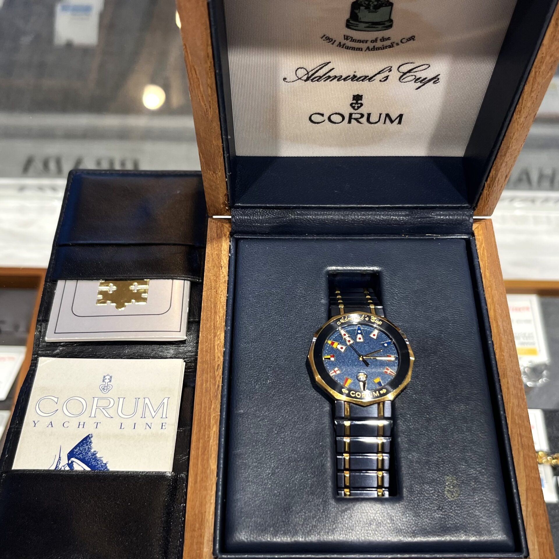 ⚓【驚愕の買取価格公開】コルム CORUM アドミラルズカップ 買取査定の
