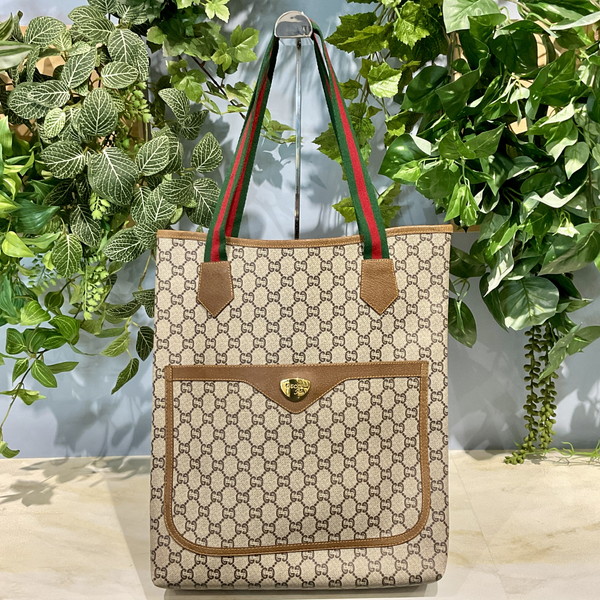 GUCCI（グッチ） プラス 5348 シェリーライン トートバッグ