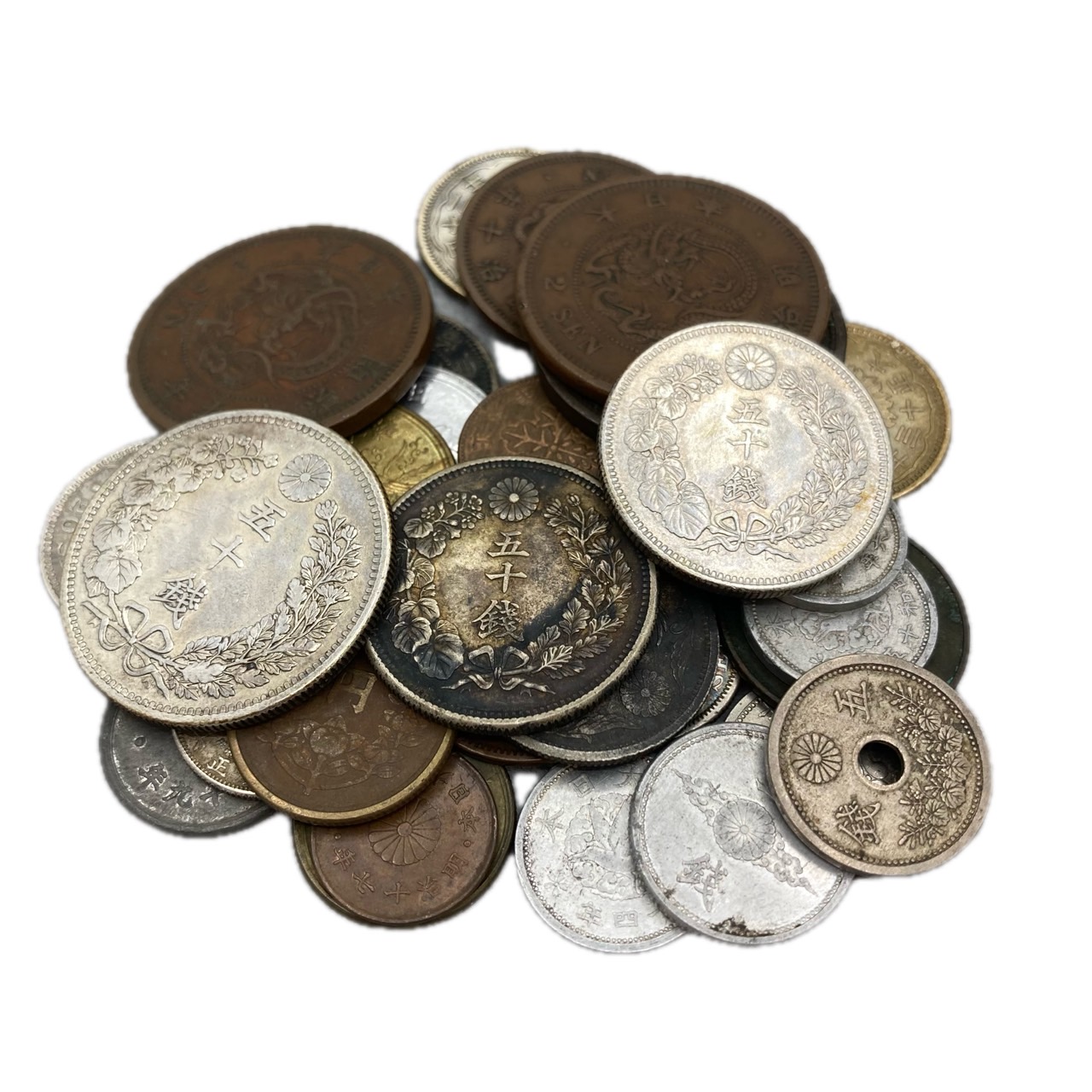 古銭】日本近代古銭をお買取りしました！ | 買取実績 | 質屋かんてい局