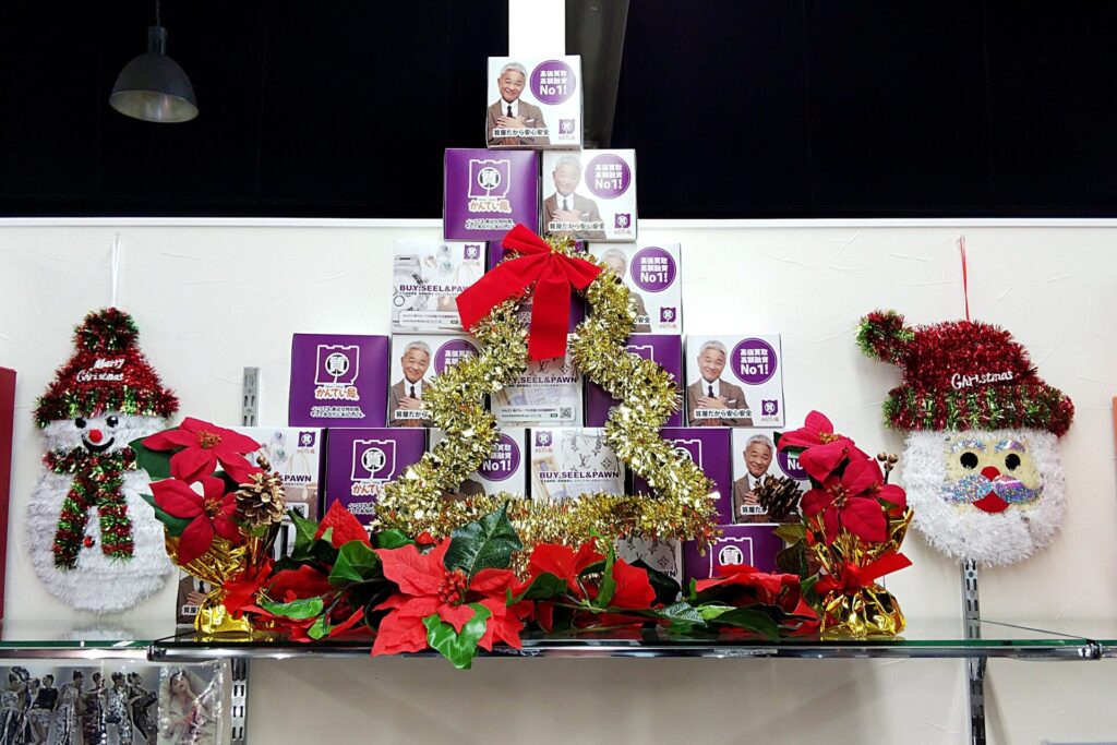 クリスマスツリー点灯