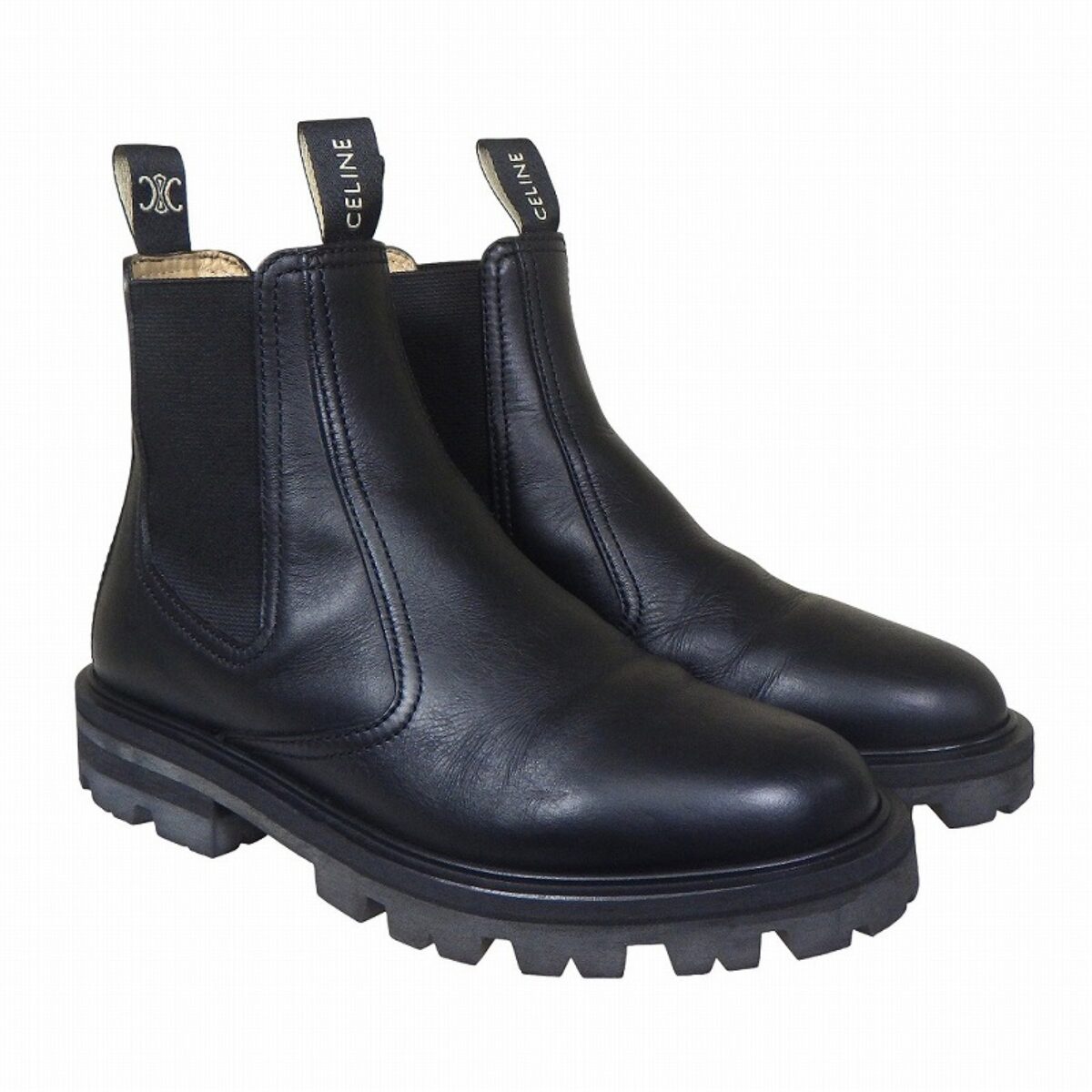 セリーヌ　マーガレットチェルシーブーツ_1n