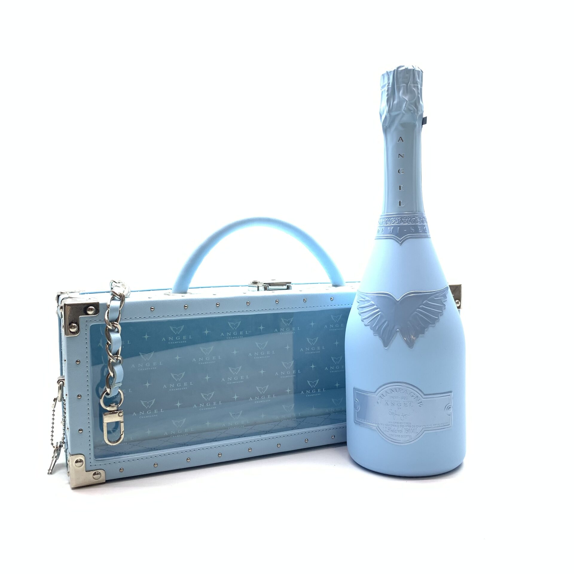 エンジェル ドゥミセックブルー ANGEL エンジェル シャンパン ドゥミセック ブルー 750ml を名古屋市緑