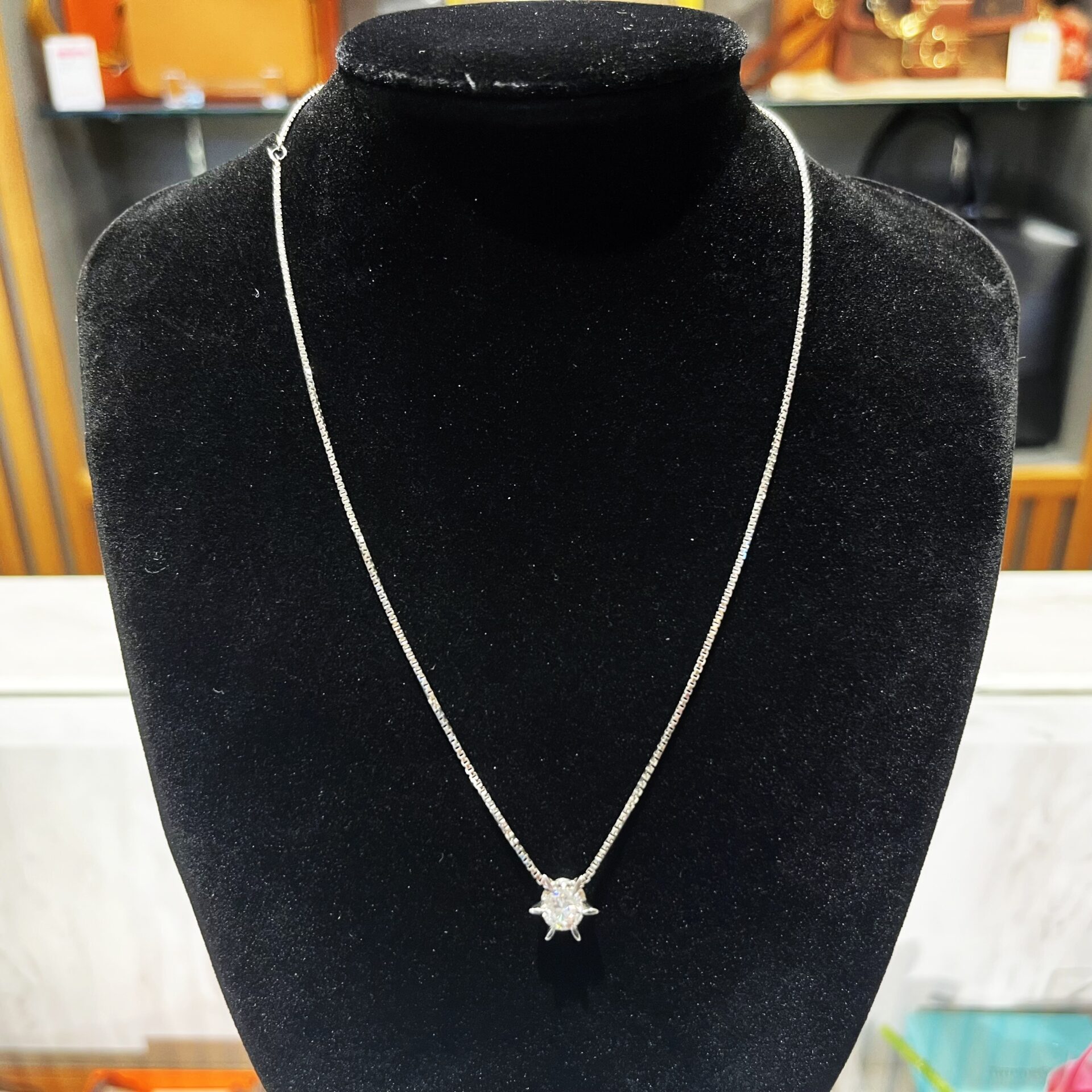 💎【最高値相場に迫る！】Pt850プラチナネックレスの買取査定ポイントと1ct大粒ダイヤの真実☆【質屋かんてい局名古屋西店】 | 買取実績 |  質屋かんてい局 名古屋西店 | 質屋かんてい局