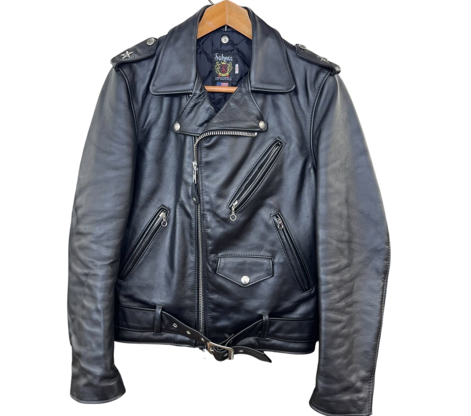 Schott】 ショット ワンスター ライダースジャケットの買取価格を