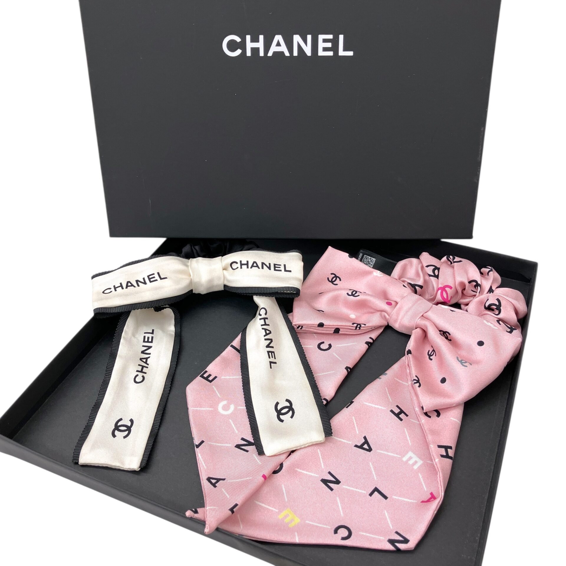 市川買取】CHANEL シャネル ロゴリボンシュシュ まとめの買取価格と