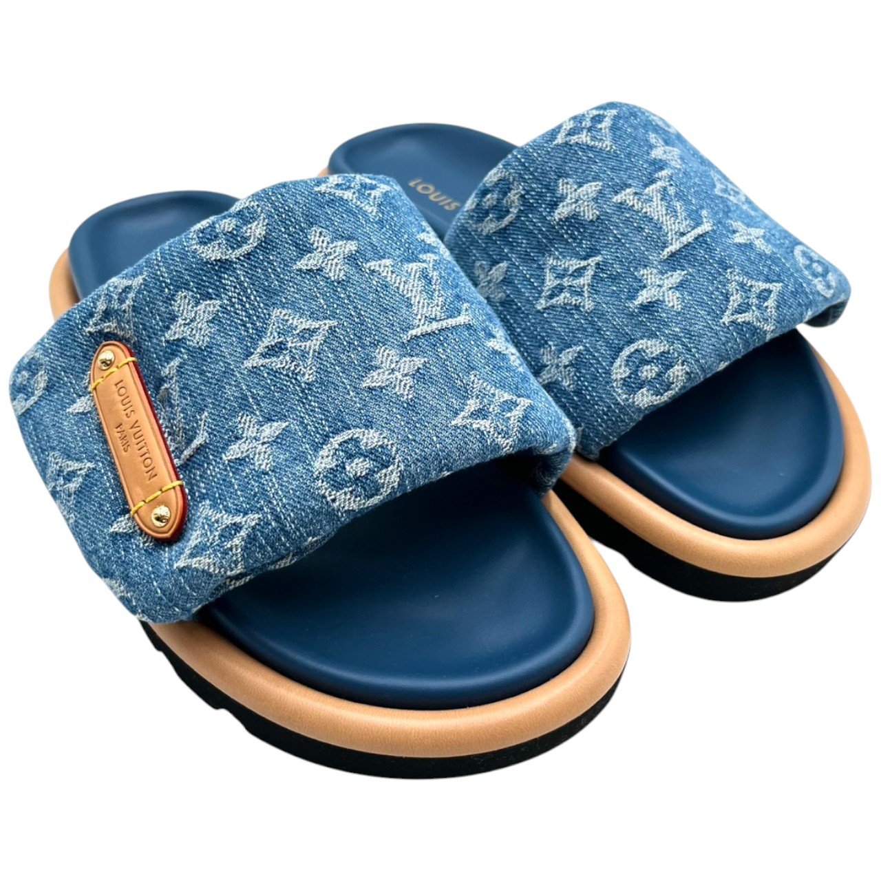 未使用　Louis Vuitton プールピロー ルイヴィトン】LVリミックスプールピロー ミュール/1ACJVGの買取価格は