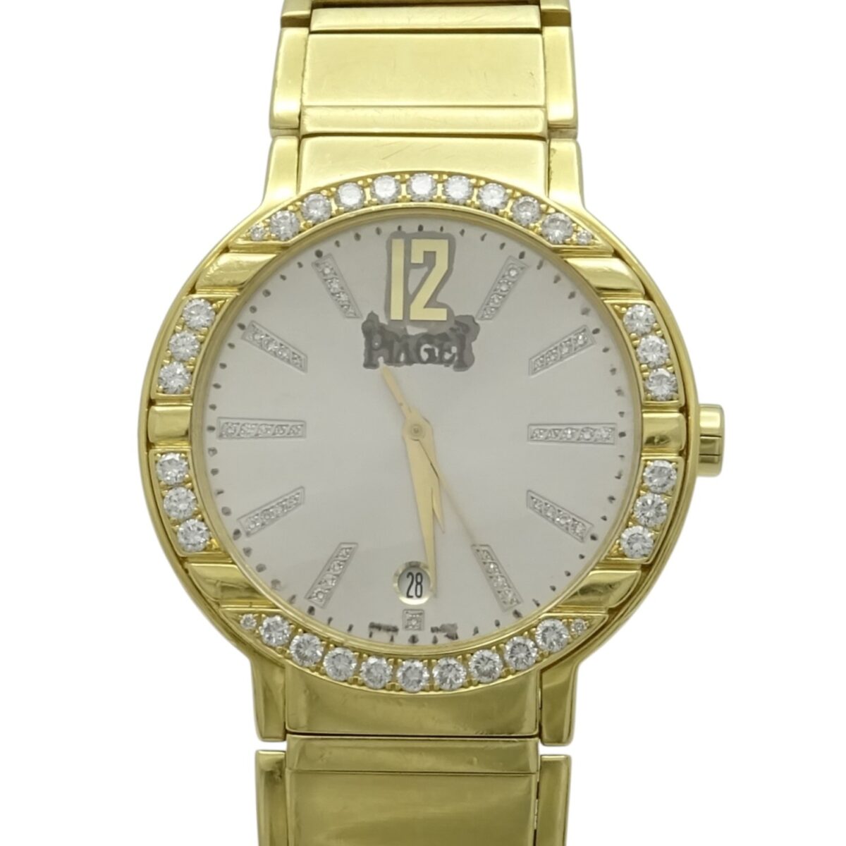ピアジェ ポロインデックス 金無垢時計 (12)