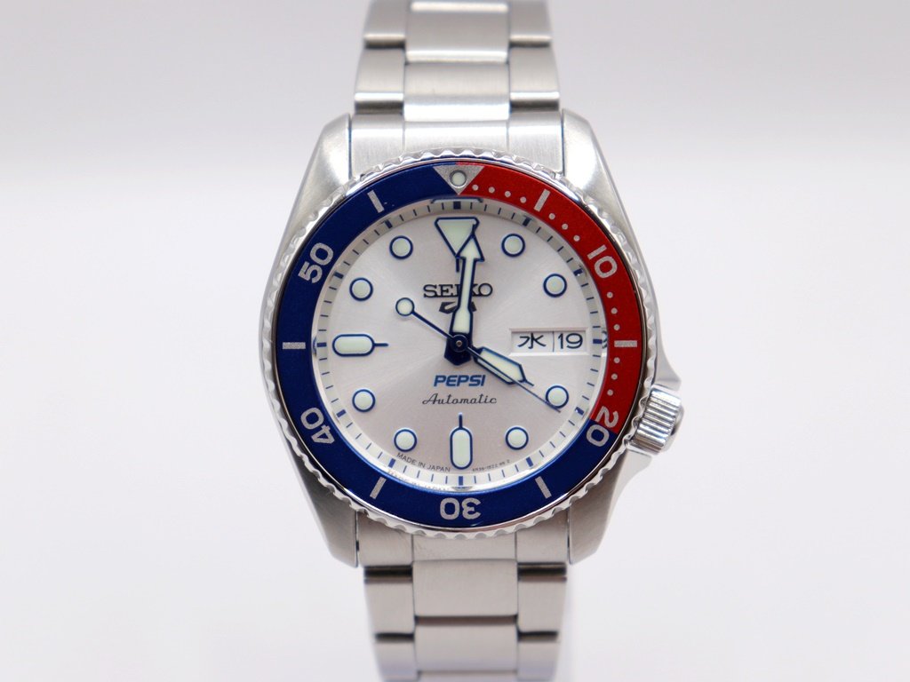 セイコー 5スポーツ ペプシコラボ 自動巻き SBSA319 | 買取実績 | 質屋