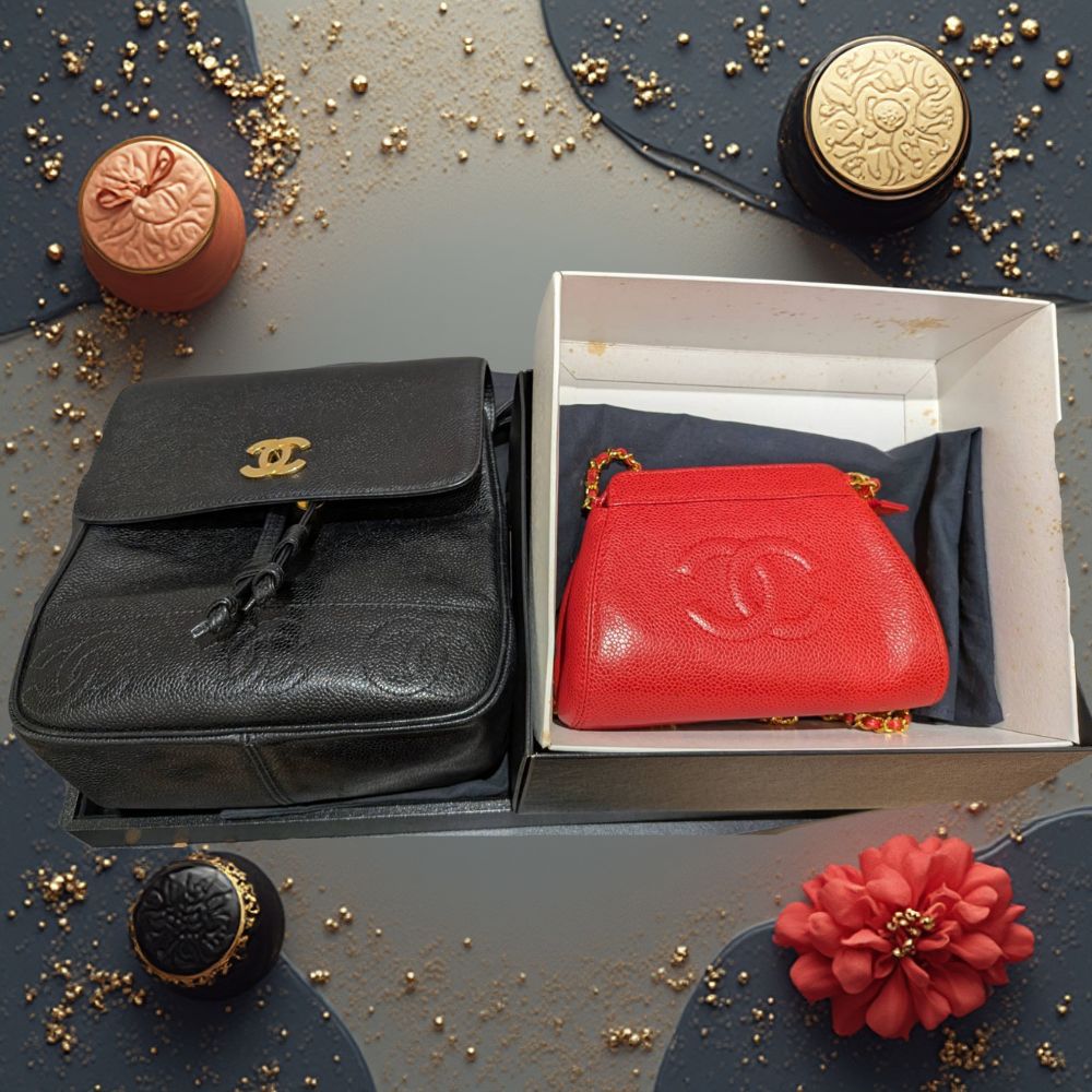 CHANEL シャネルホルターネックワンピース　お値下げ交渉歓迎！ 🕊【買取実績記事】 CHANEL ヴィンテージ ポシェット／トリプルココ