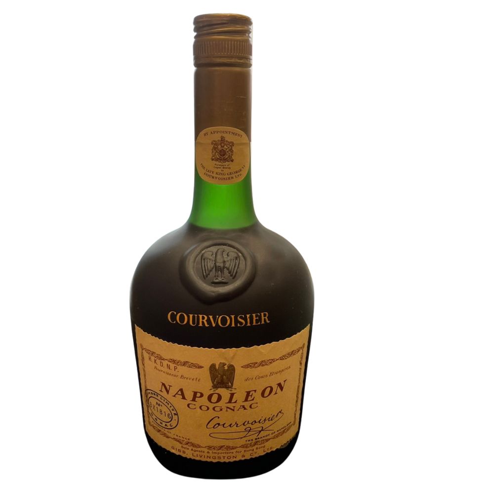 XO グリーンボトル 古酒☆クルボアジェ ＊箱付 1000ml コニャック