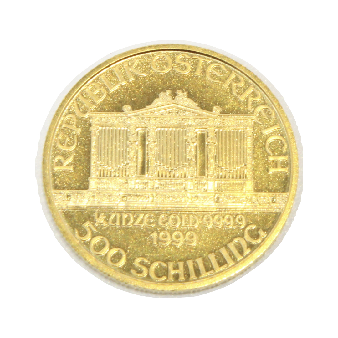 K24IG ウィーン金貨 ハーモニー 1/4oz 総重量8.0g【BIAS1051】 K24「ウィーンハーモニー金貨 1