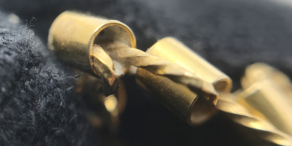 買取実績K18ブレスレット※破損あり