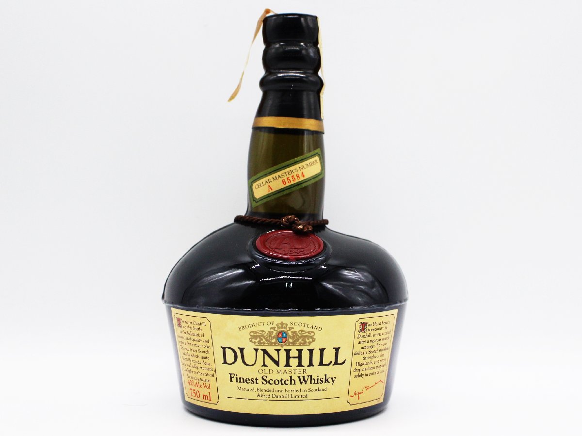 DUNHILL OLD MASTER Finest Scotch Whisky を買取りました。 | 買取