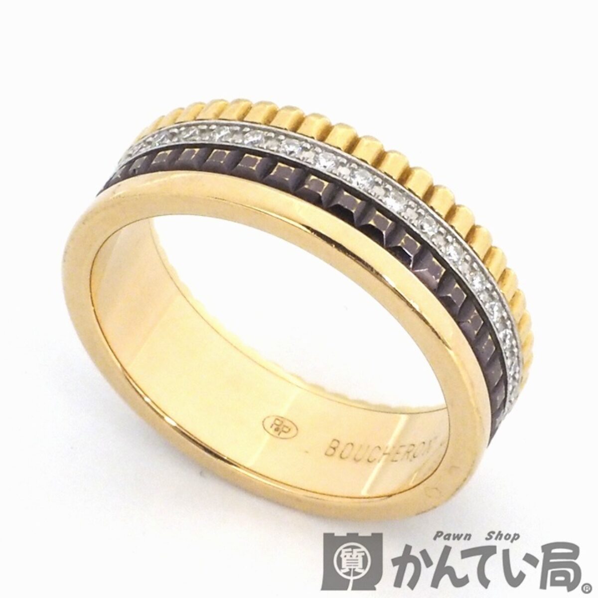 ブシュロンキャトルクラシックダイヤモンドリング