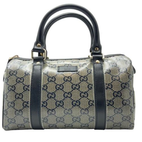 GUCCI（グッチ）193604 ミニボストン GGクリスタル グレー