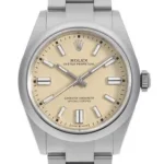 ロレックス オイスターパーペチュアル41 ベージュ文字盤 Ref.134300