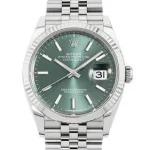 ロレックス デイトジャスト36 ミントグリーン文字盤 Ref.126234