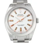 ロレックス ミルガウス 白文字盤 Ref.116400