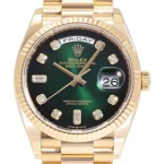 ロレックス デイデイト36 グリーンオンブレ文字盤 Ref.128238A
