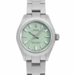 ロレックス オイスターパーペチュアル28 ピスタチオ文字盤 Ref.276200