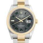 ロレックス デイトジャスト36 ウィンブルドン文字盤 Ref.126203