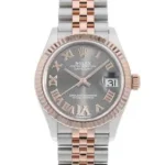 ロレックス デイトジャスト31 スレート文字盤 Ⅵダイヤ Ref.278271