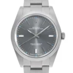 ロレックス オイスターパーペチュアル39 スレート文字盤 Ref.114300