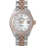 ロレックス デイトジャスト28 ホワイトマザーオブパール文字盤 Ref.279171NG