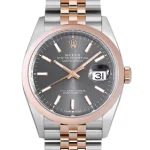 ロレックス デイトジャスト36 スレート文字盤 Ref.126201