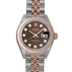 ロレックス デイトジャスト28 ブラウン文字盤 Ref.279171G