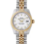 ロレックス デイトジャスト26 白文字盤 Ref.179173G