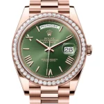 ロレックス デイデイト40 オリーブグリーン文字盤 Ref.228345RBR