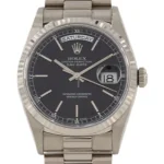 ロレックス デイデイト 黒文字盤 Ref.18239