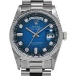 ロレックス デイデイト ブルー文字盤 Ref.18239A