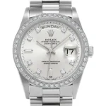 ロレックス デイデイト シルバー文字盤 Ref.18346A