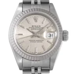 ロレックス デイトジャスト シルバー文字盤 タペストリー Ref.69174